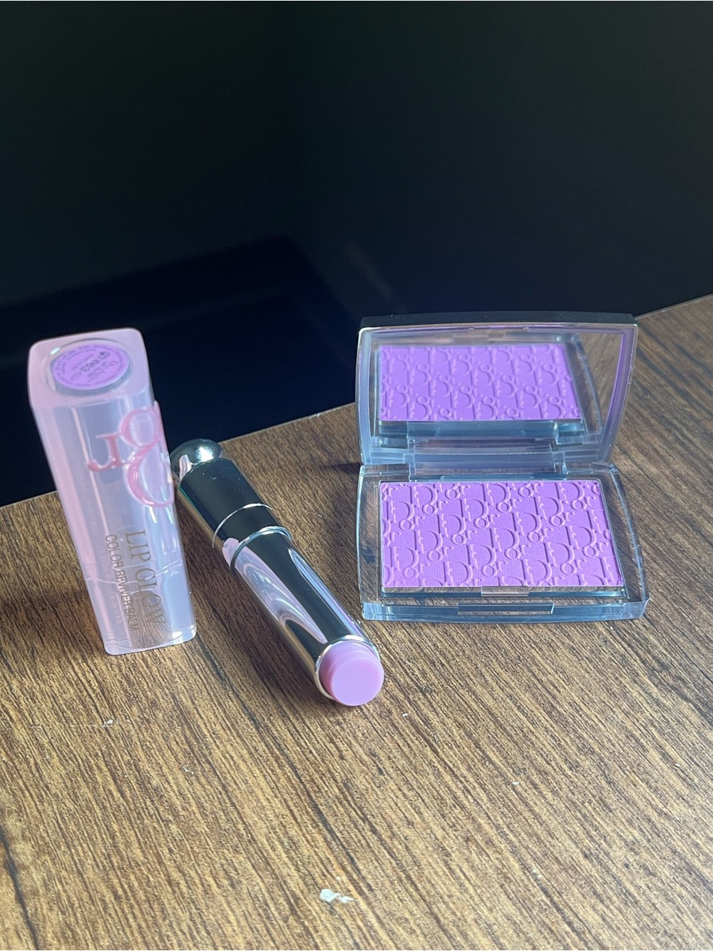 Dior Lip Glow Lipstick & Rosy Glow Blush Bundle